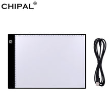Load image into Gallery viewer, CHIPAL Digital Tablets A4 LED Graphic Artist Thin Art Stencil Drawing Board Light Box Tracing Table Pad USB Art Copy Board