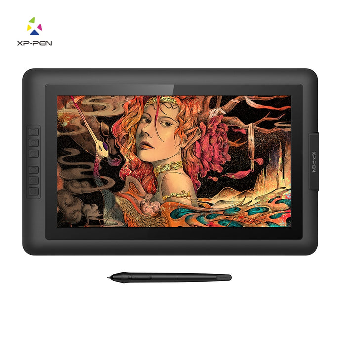 XP-Pen Artist15.6 Drawing tablet Graphic monitor Digital Pen Display Graphics with 8192 Pen Pressure 178  degree of visual angle