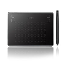 Load image into Gallery viewer, HUION H430P 4096 Levels Ultrathin Graphics Drawing Tablet Battery-Free Digital Pen Tablet Stylus with Glove (Perfect for osu)
