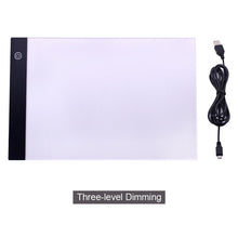Load image into Gallery viewer, CHIPAL LED Graphic Tablet Writing Painting Light Box Tracing Board Copy Pads Digital Drawing Tablet Artcraft A4 Copy Table
