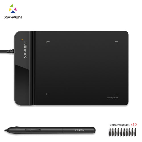XP-Pen G430S Drawing tablet Graphic tablet 4 x 3 inch Graphic Drawing for Game OSU and Battery-free stylus- designed! Gameplay