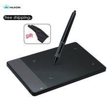Load image into Gallery viewer, Huion 420 4x 2.23" Professional Graphics Drawing Tablet OSU Signature Pad Digital Pen With Mini USB + Anti-fouling Glove Gift