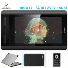 Load image into Gallery viewer, XP-Pen Artist 12 Graphic tablet Drawing Tablet Graphic Monitor Digital 1920 X 1080HD IPS  with Shortcut Keys and Touch Pad(+P06)